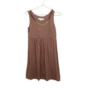 Ann Taylor Loft Sleeveless Sequined Dress - XS Petite